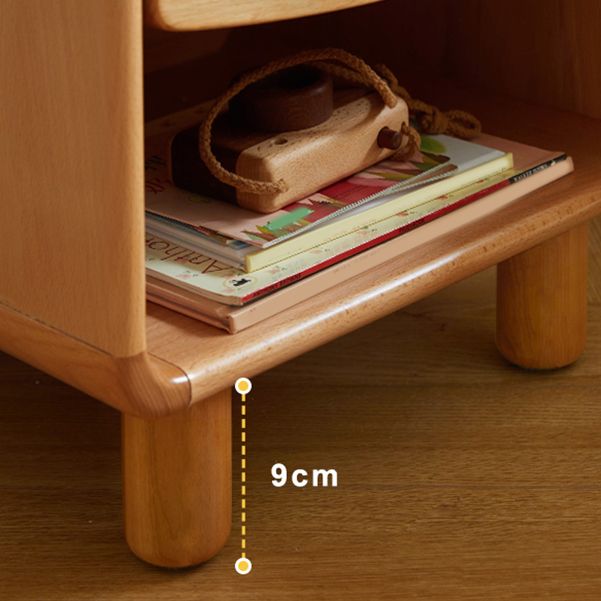 Wooden Bedside Table for Nursery Modern & Contemporary Kids Nightstand