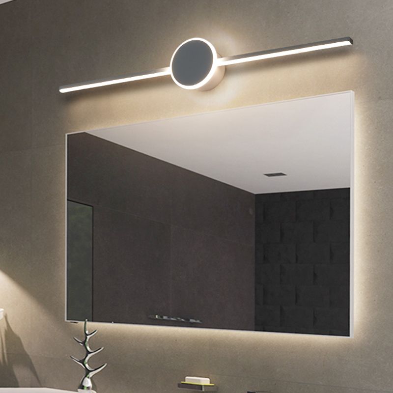 Metal Wall Sconce Lighting Nordic Style LED Wall Mounted Lighting for Bathroom