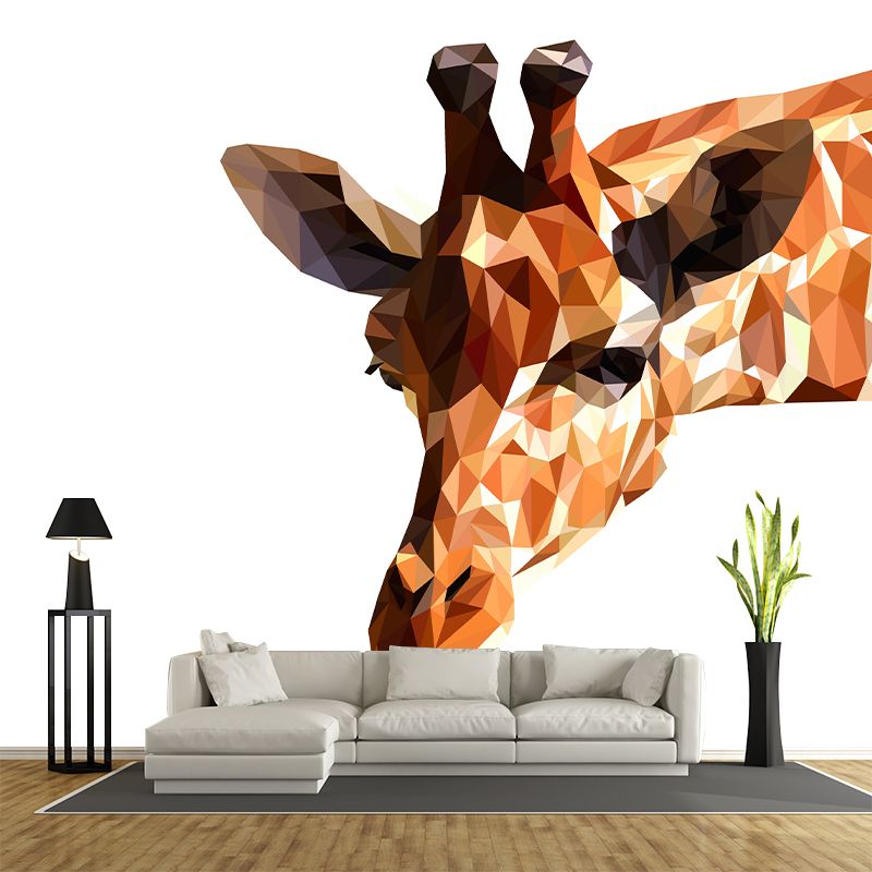 Potography Animals Geometric Wallpaper Living Room Wall Mural