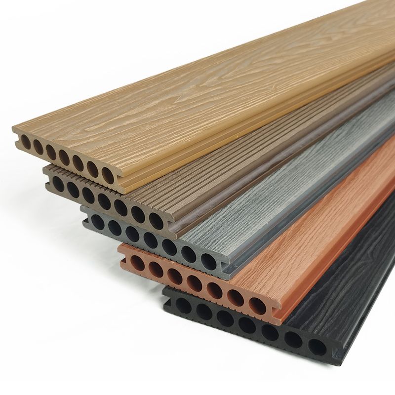 Outdoor Floor Patio Wooden Stripe Composite Waterproof Deck Plank