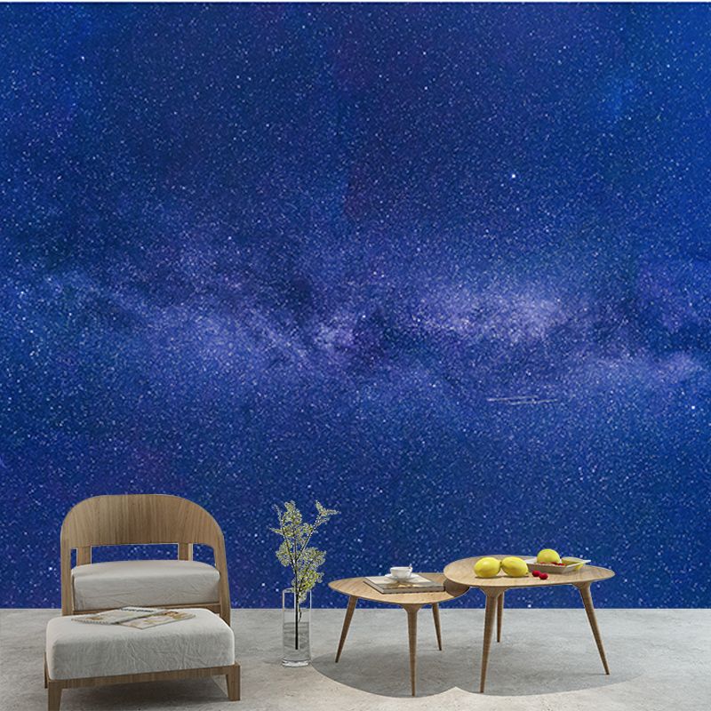 Customized Horizontal Illustration Universe Mural Eco-friendly Wallpaper for Home Decor