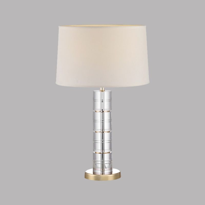 1 lampe de chevet de tissu de tête