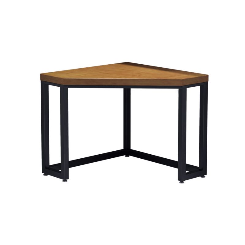 Industrial Home Brown Writing Desk Corner Wooden Writing Desk