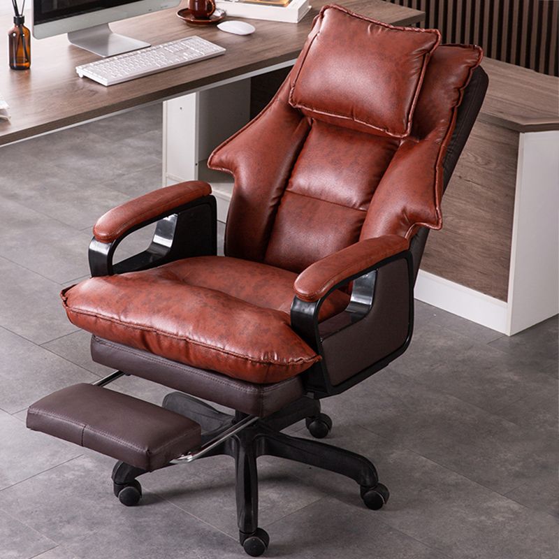 Modern Padded Arms Executive Chair Ergonomic Task Chair for Office