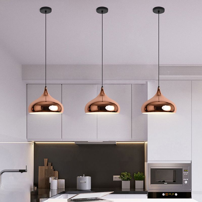 Postmodern Hanging Light Metal Pendant Lighting Fixture for Dining Room