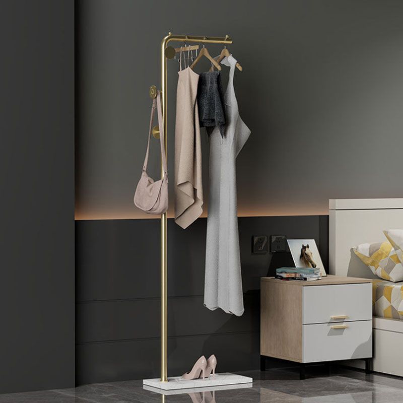 Modern Metal Hall Tree Free Standing Coat Rack Coat Hooks Coat Rack for Bedroom