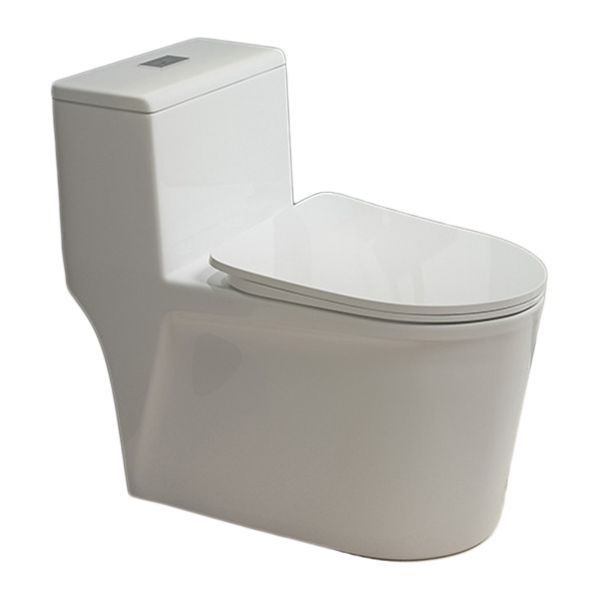 Traditional Toilet Bowl One Piece Toilet Floor Mounted Siphon Jet Flush Toilet