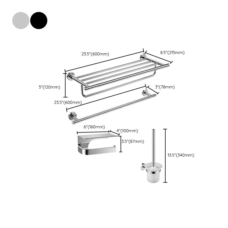 Luxury Bathroom Hardware Set Bathroom Shelf Bathroom Accessory Kit