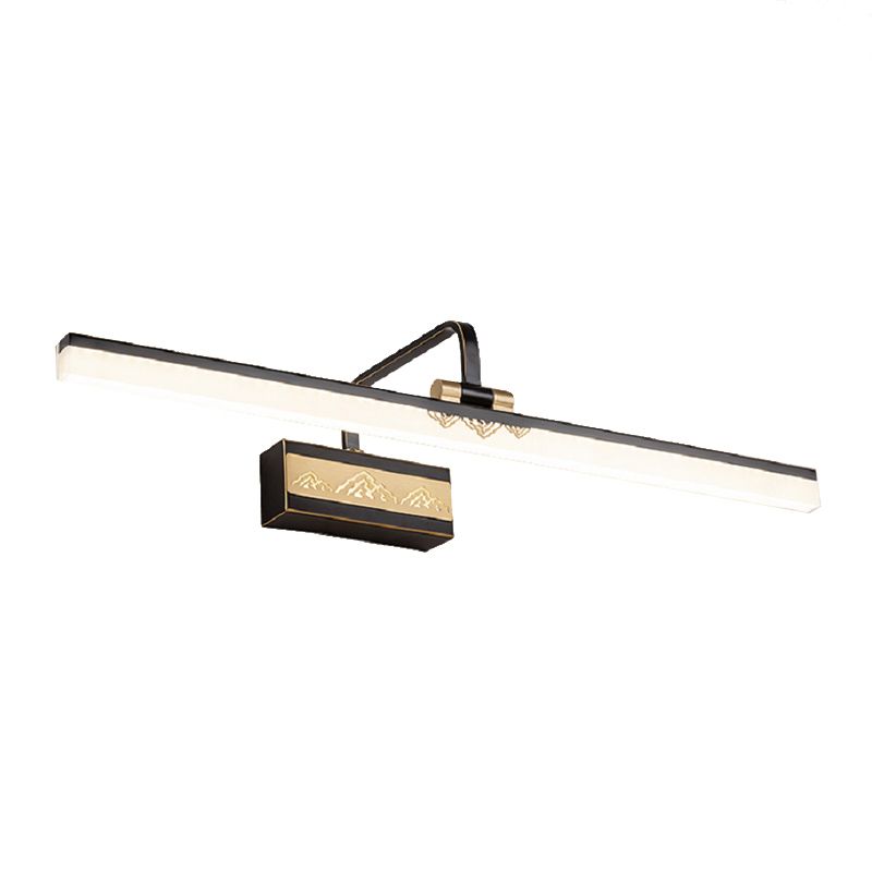 Copper Vanity Light Modern Mirror Front Light with Acrylic Shade for Bathroom