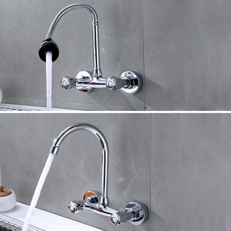 1-Handle 2-Holds Faucets with Water Dispenser Standard Kitchen Faucets