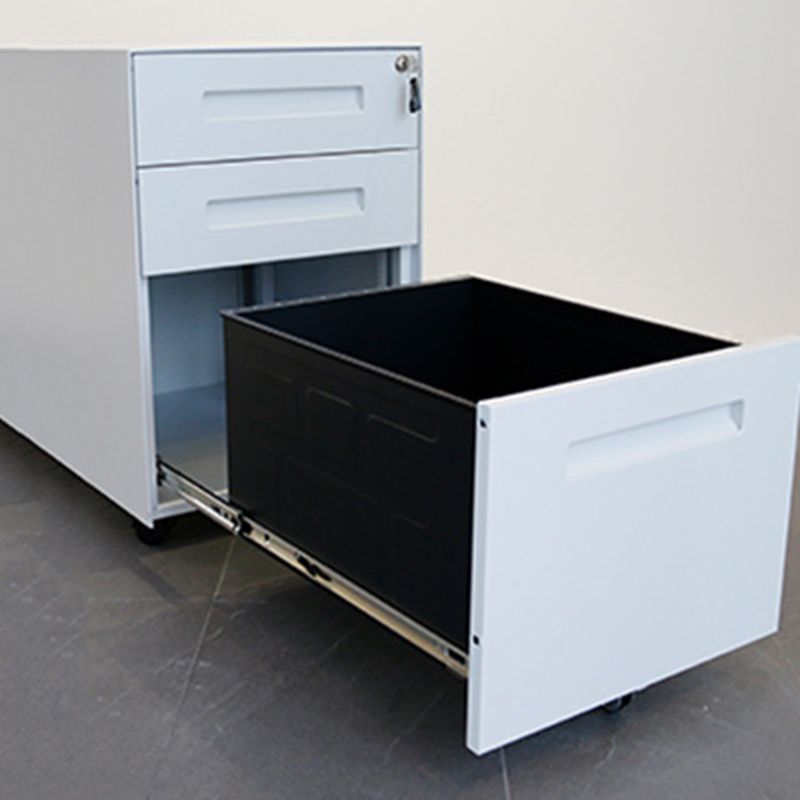 Traditional Steel Cabinet with Locking Drawers Filing Cabinet for Office