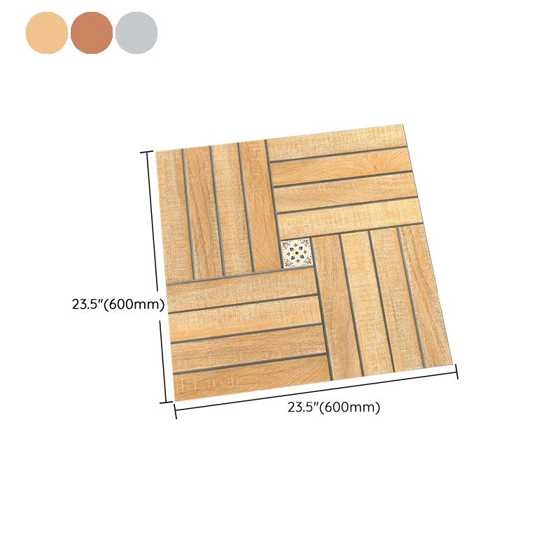 Floor Tile Outdoor Square Ceramic Frosted Straight Edge Floor Wall Tile