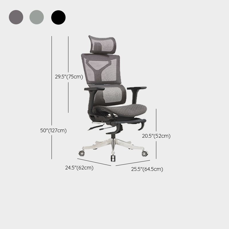 Modern Office Chair Adjustable Seat Height Tilt Mechanism Desk Chair with Wheels