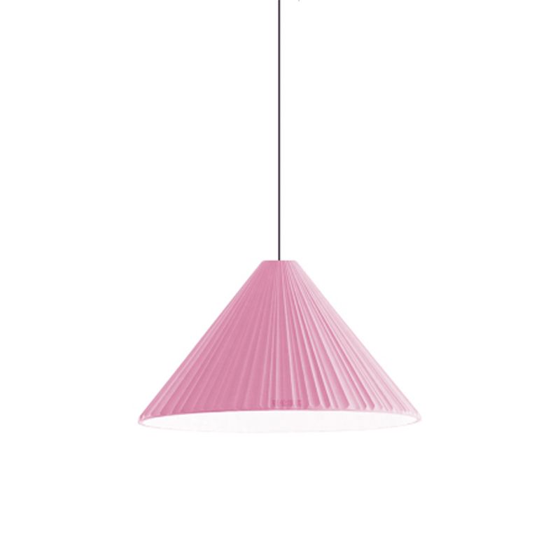 Cone Shape Hanging Light Modern Style Resin 1 Light Hanging Lighting for Living Room