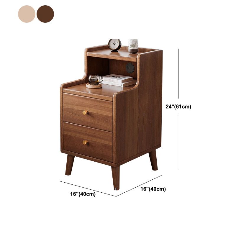 Modern Drawer Storage Night Table Manufactured Wood Bedside Cabinet