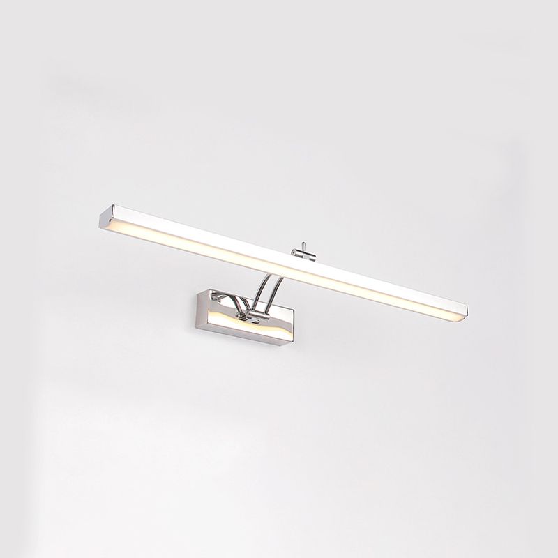 Vanity Light Contemporary Simple Linear Mirror Lighting Fixtures pour salle de bain