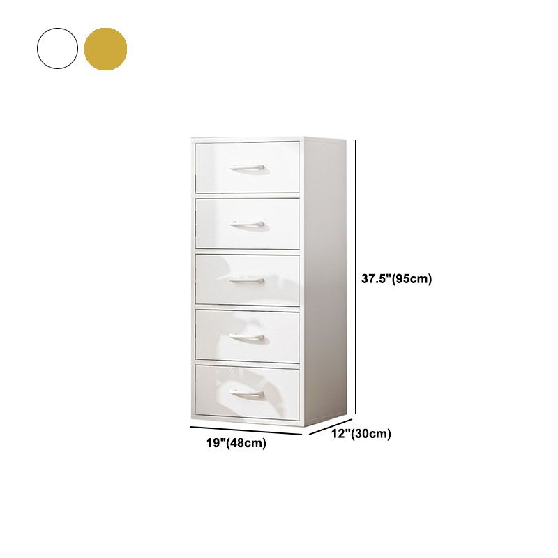 Wooden Dresser Modern Style Vertical Bedroom Storage Chest Dresser with Drawers