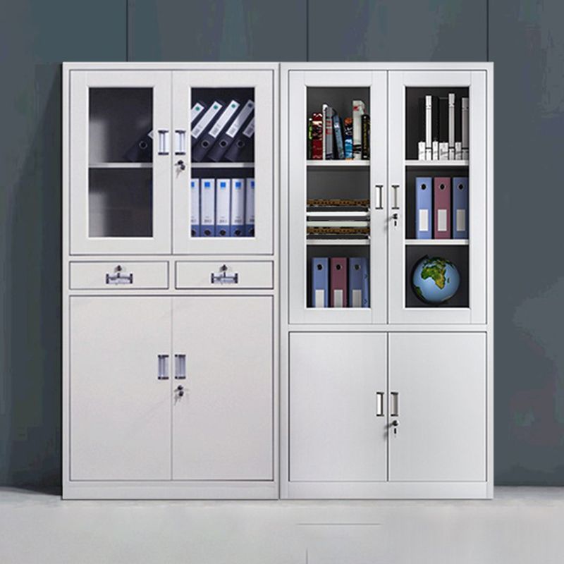 Leisure Vertical Cabinet Solid Color Locking Metal File Cabinet