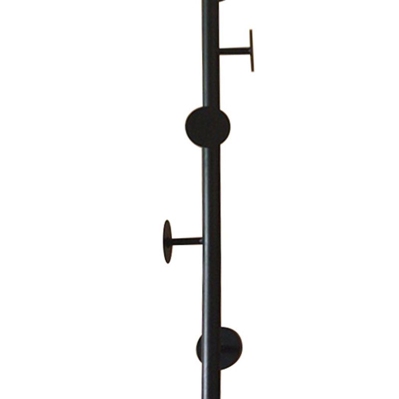 Luxurious Hall Tree Free Standing Metal Coat Rack with Coat Hooks