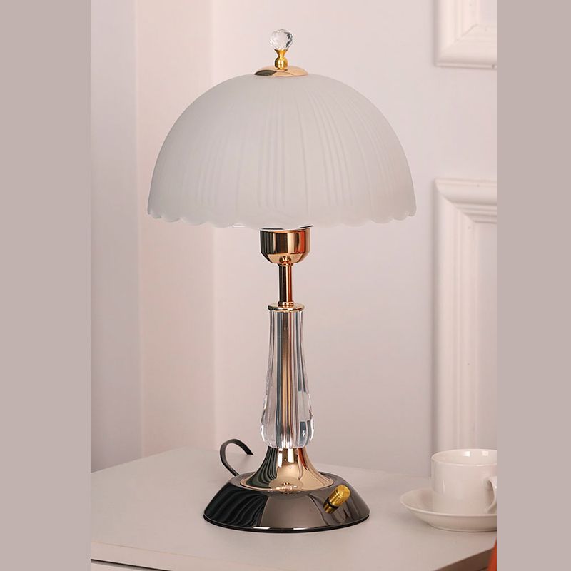 Nordic Simple Table Lamp Modern Style Glass Desk Lamp for Study Bedroom Living Room