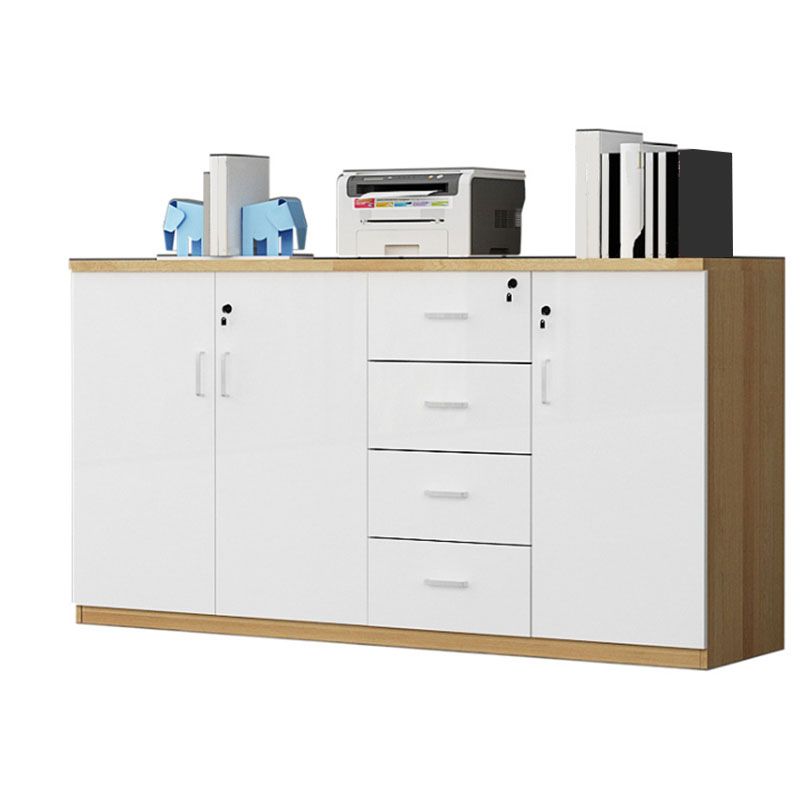 Engineered Wood Cabinet Contemporary File Pedestal File Cabinet