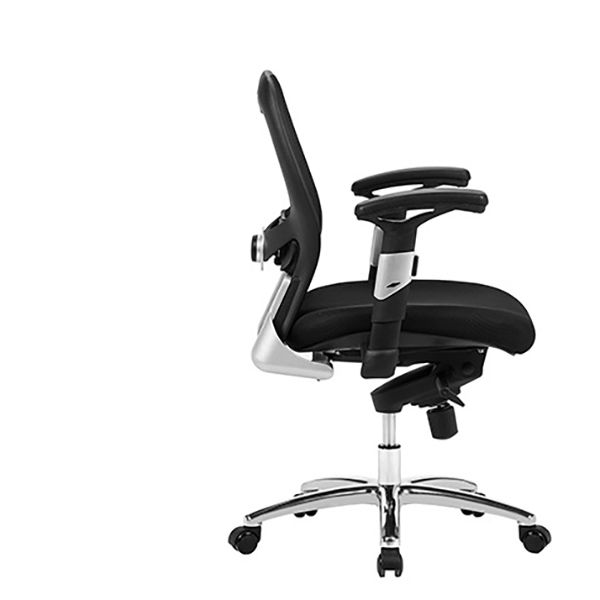 Black Contemporary Desk Chair Breathable AirGrid Office Chair