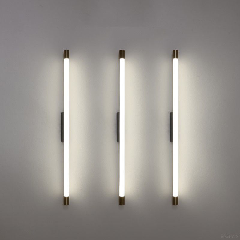 Modern Minimalist Style Cylinder Vanity Wall Light Fixtures Metal Vanity Lights for Bathroom