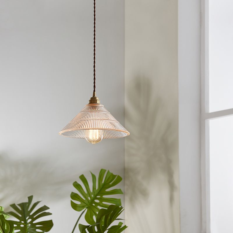 Hangende lamp met één bulb