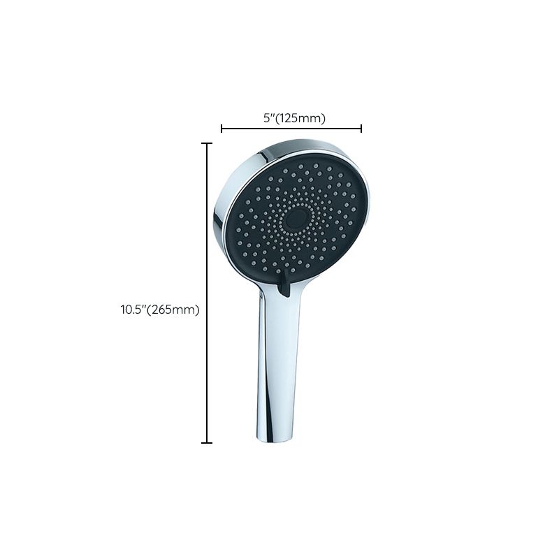 Modern 3 Sprays Shower Head Combo Metal Adjustable Shower Heads