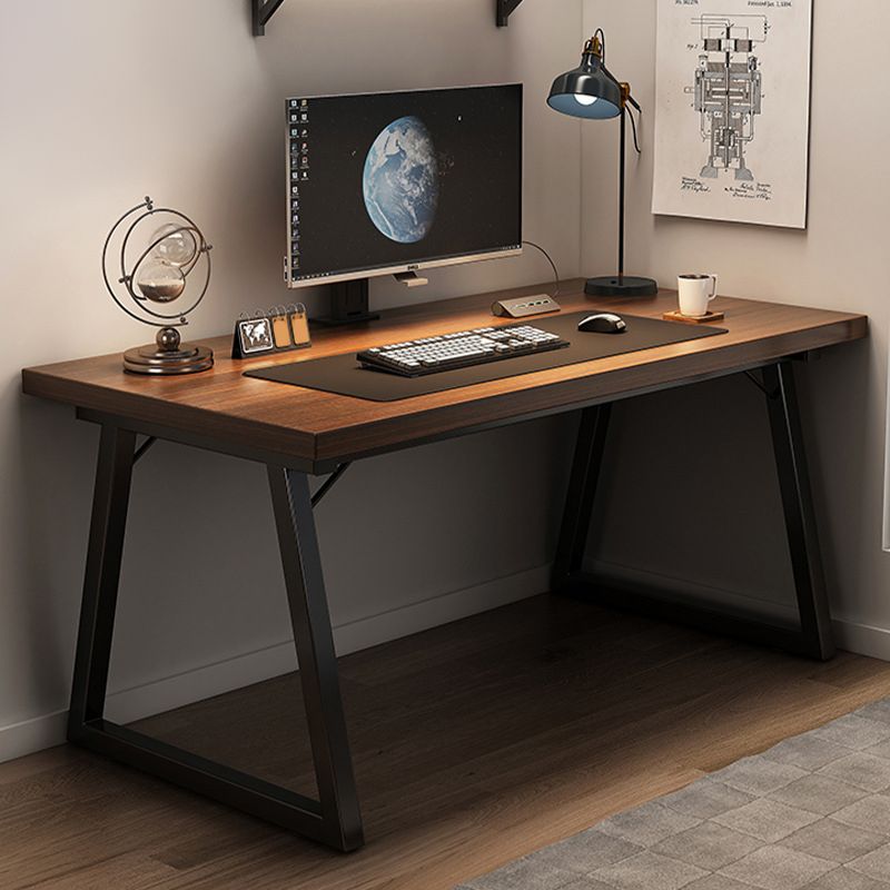 Contemporary Writing Desk Rectangular Computer Desk for Dormitory