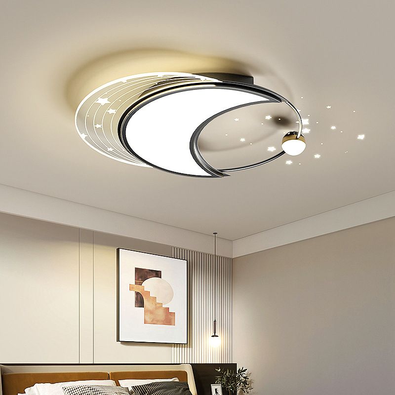 Modern Ceiling Lamp Acrylic LED Flush Mount Light Fixture for Bedroom