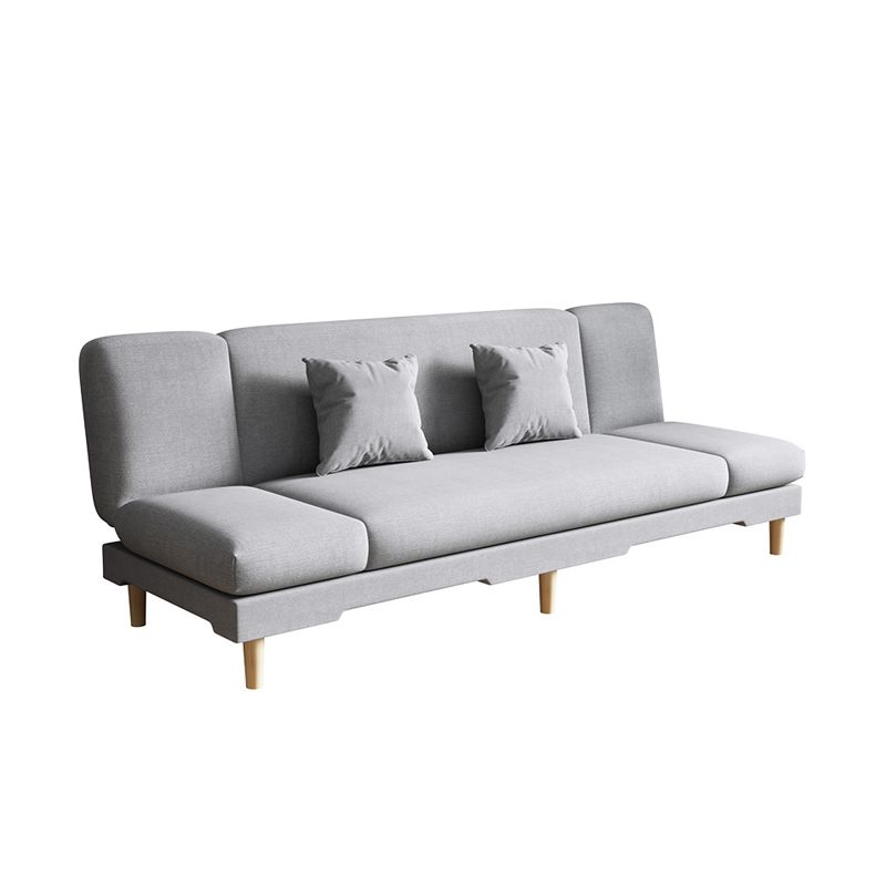 Moderne Holzbeine Sofa 2/3 Sitzer Armless Cabrio Sleeper Sofa