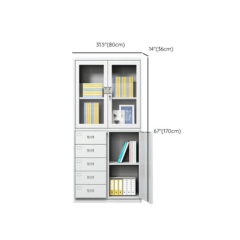 Contemporary Cabinet Steel Lock and Storage Filing Cabinet for Office