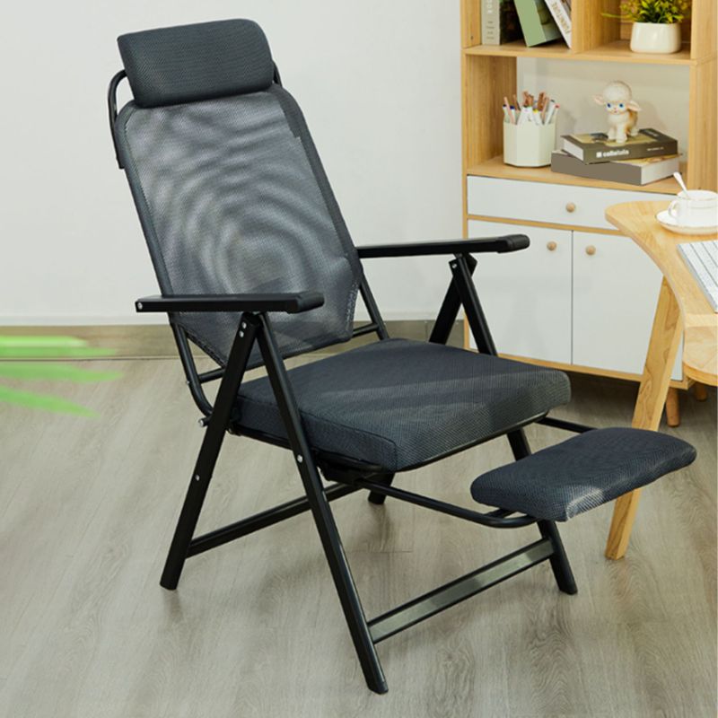 Modern & Contemporary Standard Recliner in Steel Base with Headrest