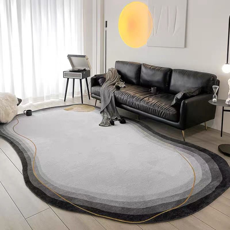 Area contemporanea tappeto per il tempo libero tappeto tappeto in poliestere lavabile per arredamento per la casa