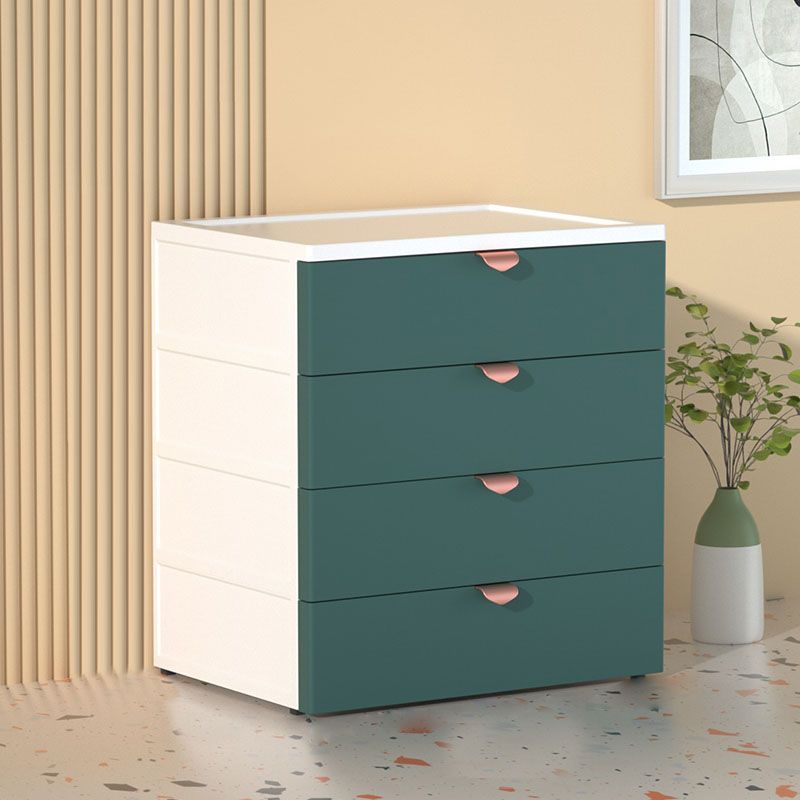 Modern Nordic File Cabinet Lateral Plastic Filing Cabinet with Drawers