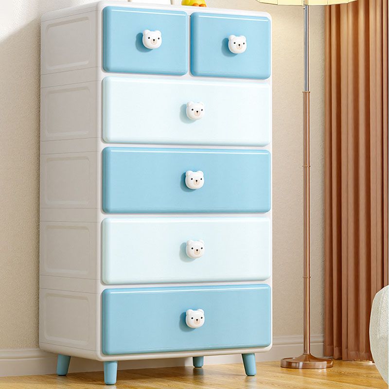 Plastic Bedroom Armoire with Drawer Urban Wardrobe Armoire for Home