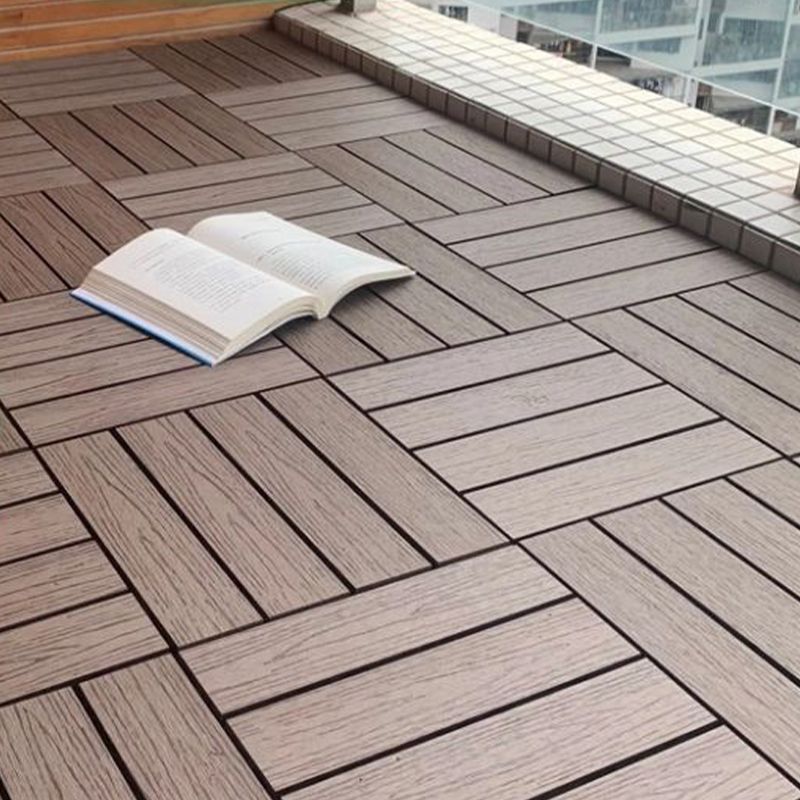Composite Flooring Tile Interlocking Outdoor Flooring Flooring Tile