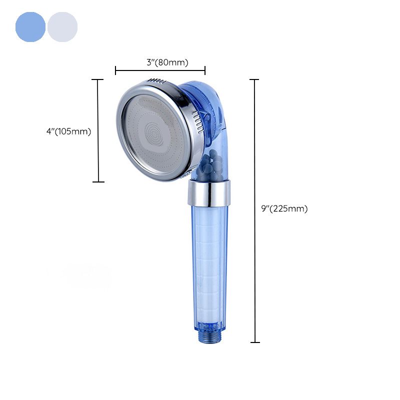 Modern Style Shower Head Plastic Handheld Shower Head with Adjustable Water Flow