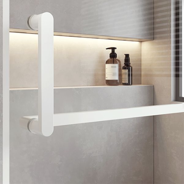 Semi Frameless Shower Bath Door Single Sliding Tempered Shower Doors