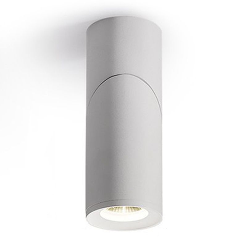 Cylindrical Flush-Mount Light Fixture Modern Style LED Metal Flush Mount Lamp