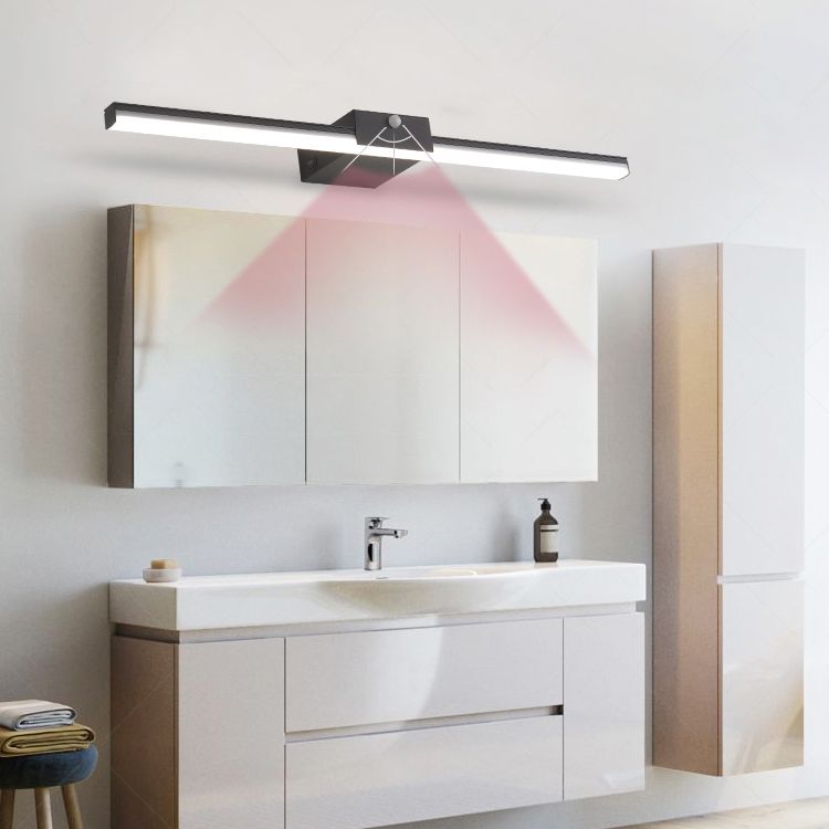 Luci da parete rettangolare vanity Wall Frepurs Modern Minimalist Style Acrilic Single Vanity Light