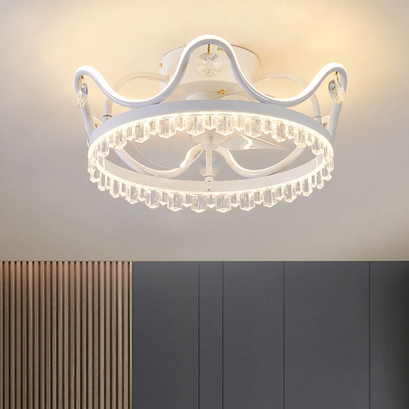 Metal Round Ceiling Pendant Modern Style Multi Lights LED Flush Light