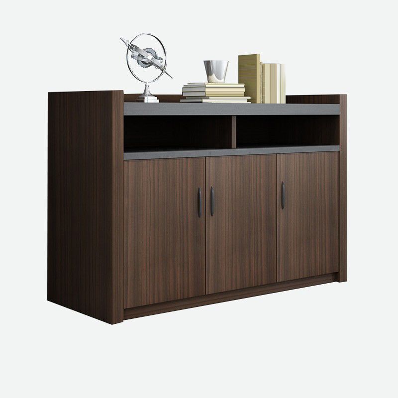 Modern Style File Cabinet Wooden Frame Storage Filing Cabinet for Office