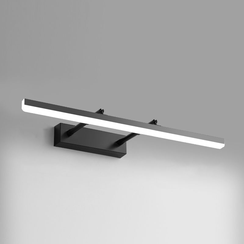 1-licht lineaire wandwandcontract moderne stijl metalen sconce lamp voor badkamer