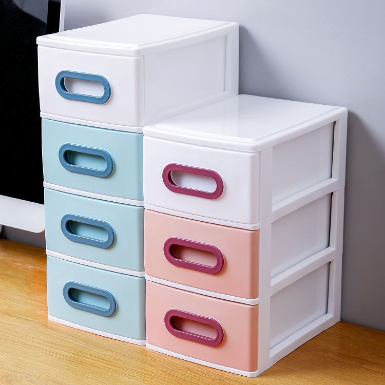 Nordic Vertical File Cabinet Color Block Drawers File Cabinet