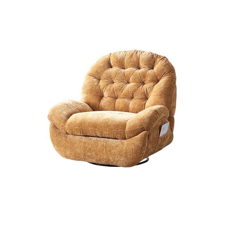 Storage Recliner Position Lock Recliner Chair with Tufted Back