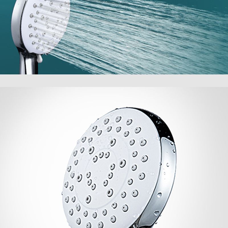 Modern Round Hand Shower 3 Sprays Pattern Wall-Mount Hand Shower