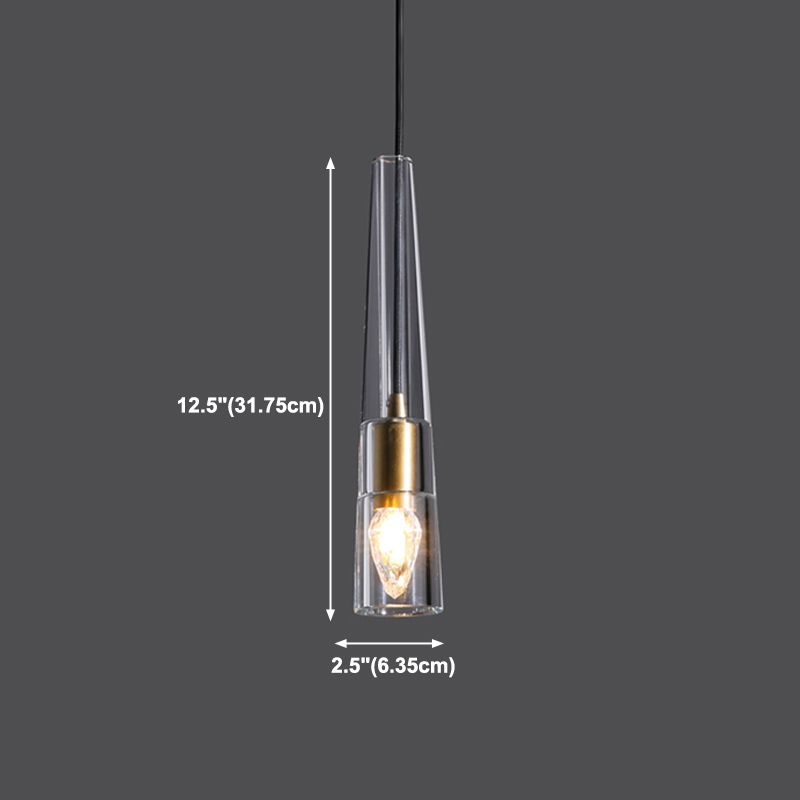 Modern Simple Hanging Light Creative Crystal Pendant Lighting Fixture