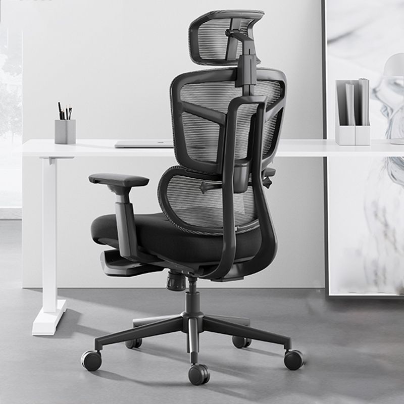 Removable Arms Office Chair Tilt Mechanism Ergonomic Desk Chair with Wheels